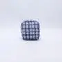 Keymay Stock NO MOQ Premium Tweed cosmetic make up case bag for Ladies Multi Use Pouch Large Capacity Zipper Pouches Custom