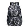 New Colorful Lightweight Printed Students Backpack Teens Girls Boys School Bag Waterproof Oxford Bookbag