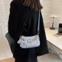 2024 summer can be customized animal pattern women's shoulder bag fashion hand chain hardware bag