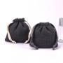 High Quality Gauze Cotton Fabric Gift Soap Packaging Bag Soft Cotton Gift Drawstring Dust Pouch