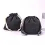High Quality Gauze Cotton Fabric Gift Soap Packaging Bag Soft Cotton Gift Drawstring Dust Pouch