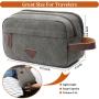 Portable Customized Toiletry Bag  Durable Waterproof Polyester Traveling Kit Makeup Bag For Men