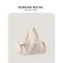 Factory Price Nylon Material Zipper Handbag Soft Single Shoulder Carrying Bag Women's Shoulder Bags