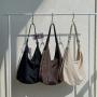 New Design Luxury Nylon Bag Big Capacity Fashion Solid Color Soft Shoulder Bag Women Recreation Hand Bag Simple Korean' Handbags