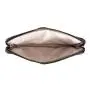 Custom computer bag 13 15 inch vegetable tanned leather laptop sleeve document holder