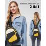 LOVEVOOK new small Backpack Hiking Daypacks waterproof shoulder chest Crossbody bags for college daily Sling Backpack for women