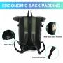 LOVEVOOK Waterproof Casual Laptop Mochila Fashion Outdoor Sport School Foldable Bag Business Men Travel Rugged Backpack with USB