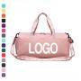 Custom design water proof teen girls dance duffel bag fitness handbags traveling weekender sports duffle bags with custom print