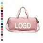 Custom design water proof teen girls dance duffel bag fitness handbags traveling weekender sports duffle bags with custom print