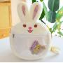 Designer pin display ita bag women purses and handbags custom ita bag with clear PVC window