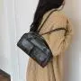 2024 New minimalist and fashionable one shoulder niche large capacity handbag