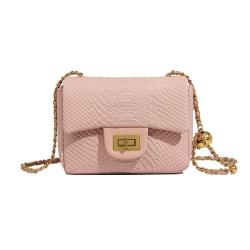 2024 Custom Snake Vegan Leather Shoulder Crossbody Bag For Women Ladies Sling