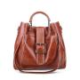 HR224 New Fashion Ladies PU Three Piece Women's Bag Handheld One Shoulder Crossbody Bucket Bag Women Large Luxury Handbag Sets