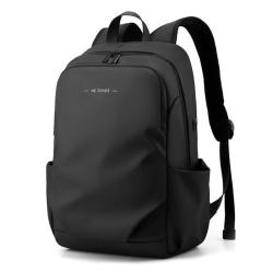 ZR833 New Backpack Laptop Bag PU Waterproof Fabric USB Charge Large High Quality Zipper Backpack Business Schoolbag Travel