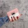 Factory wholesale new ladies wallet short small tri-fold money clip fashion simple clutch bag leather women's wallets coin purse