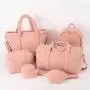 Fluffy Cute Backpacks Girls Kids Student School Bags Outdoor Travel Teddy Backpack for School Kids Sherpa Backpacks