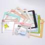 Keymay 2023 New Luxury Girl Pvc Pouch with Zipper Clear Clutch Bag Cosmetic Concert Stadium Party Bags Women