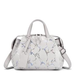 Realer 2023 High Quality Genuine Cowhide Leather Handbags for Women Fashion Classic Snakeskin Handbag Ladies Shoulder Hand Bags