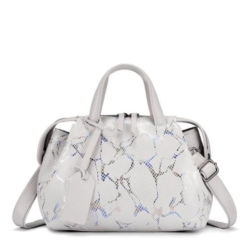 Realer 2023 High Quality Genuine Cowhide Leather Handbags for Women Fashion Classic Snakeskin Handbag Ladies Shoulder Hand Bags