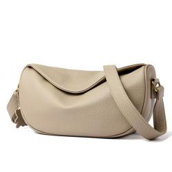 Soft Fabric Crossbody Bag Fashion Ladies Bags Brown Handbag Shoulder Leather Bags For Women Luxury High Quality