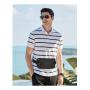 ZWY164 Wholesale Men RFID Waterproof Personalized Sports Cell Phone Waist Pack Outdoor Running Cycling Waist Pack New Chest Bag