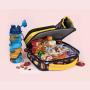 Customize Freezable lunch bag for kidsThermal Insulated Nursery School Food Carrier Square Toddler  Cooler Bag