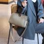Genuine leather new versatile and fashionable top layer cowhide single shoulder crossbody bag
