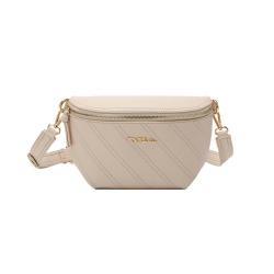 2024 Wholesale Embroidery PU Leather Waist Bag For Women Shoulder Fanny Pack