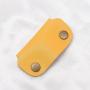 Wholesale Genuine Leather Cord Keeper Fashion Travel Universal Date Cable Wrapper Winder Reusable Earphone Organizer