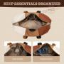 LOVEVOOK Custom Waterproof Travel Duffle Bag With Shoe Compartment & wet pocket High Quality Overnight Bag Weekender Fitness bag