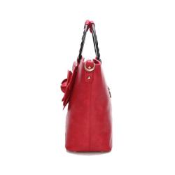 2024 Custom Engraved Flower Bucket Bag Handbag For Women Vintage Wooden Handle