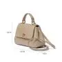 2023 Summer New Arrivals Women's Luxury Handbags Customized Pu Vegan Leather Logo Stylish Shoulder Crossbody Bag