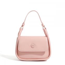 Simple Fashion Solid Color Saddle 2024 New French Niche Female Net Red With A Single Shoulder Crossbody Bag Bag