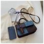 KBW597 Hot Color Collision Women Bag New Fashion Shoulder Crossbody Bag Ladies Handheld Dinner Travel Small Square Bag