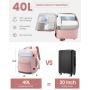 LOVEVOOK college Business back pack with usb charging port 40L 17inch leisure fashion smart bag travel laptop backpack for wome