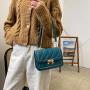 New Design Sac A Main Femme Leather Bag Embroidery Pattern Shoulder Bag Crossbody Bags For Women
