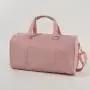 Manufacturer Customized Logo Fashion Gym Nylon Zipper Waterproof Pink Brand Name Luxury Foldable Travel Bag