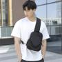 Fashion  Casual Men's Chest Bag Simple One-shoulder Crossbody Bag Multi-functional Messenger Bag