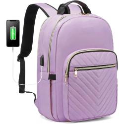 Custom Casual Outings Business Trips Short Tour Bag Water Resistant Storage Laptop Backpack With USB Charging Port