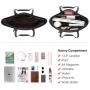 Lovevook 2022 luxury high quality 3pcs purses and handbags for ladies large capacity PU leather women's tote bags