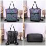 Realer Women Backpack Schoolbag for Teenage Girls Luminous Geometric Backpack Shoulder Bags Large Capacity for Travel Female