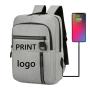 ZR877 New Laptop Bag Unisex USB Computer Backpack Oxford Fabric Waterproof Zipper Print Logo Gift Backpack Business Schoolbag