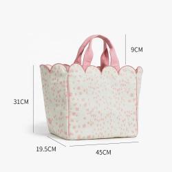 Wholesale New Trendy Designer Canvas Casual Cute Ladies Shopping Bags High Quality Large Custom Logo Womens Tote Bags