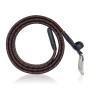 Factory direct braided leather belt handmade men woven leather belt for men