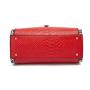 2024 Custom Snake Vegan Leather Boston Bag Handbag For Women Ladies Vintage Purse