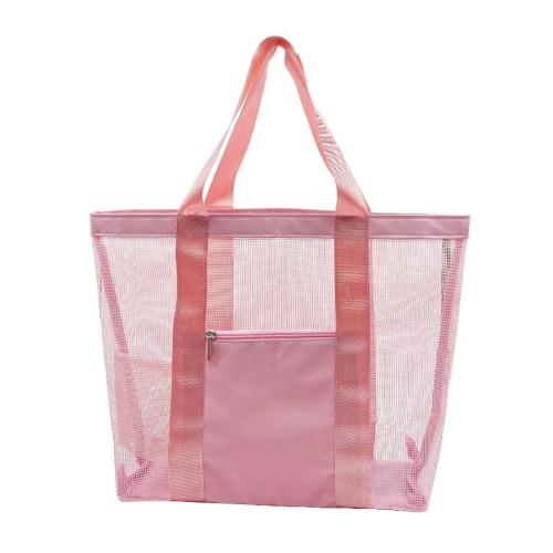 Lightweight Waterproof Sand proof Shopping Bag Durable Mesh Beach Tote Bags For Beach Toys Towel Flip Flops