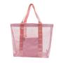 Lightweight Waterproof Sand proof Shopping Bag Durable Mesh Beach Tote Bags For Beach Toys Towel Flip Flops