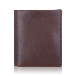 Modern Fashion Luxury Smart Minimalist Slim RFID Card Holder Ultra thin Leather Wallet PU Wallet Case with Coin Pocket