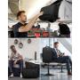 LOVEVOOK Convertible Hanging Travel Backpack for Men with Shoe Bag Airline Approved Carry On Luggage Garment Bags for Travelling