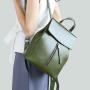 New Retro Fashion Ladies Traveling Backpack Wholesale Elegant Oil Wax Cowhide Backpack Women Shoulder Handbags Crossbody